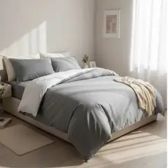 WONDER HOME - Funda Duvet Reversible en Microfibra + Fundas Cremallera Oculta