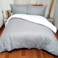 WONDER HOME - Funda Duvet Reversible en Microfibra + Fundas Cremallera Oculta