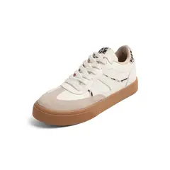 SEVENTEEN - DEPORTIVO BLANCO X ANIMAL PRINT CON SUELA COLOR CREPÈ LIZZIE