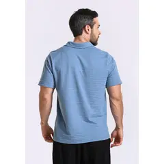 BELIFE - Camiseta polo azul para hombre