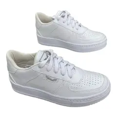 XIAN SHOES - Mocasin cordones unisex blanco total nine25