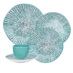 OXFORD - VAJILLA PORCELANA 20 PZAS 4 PTOS RYO TYME