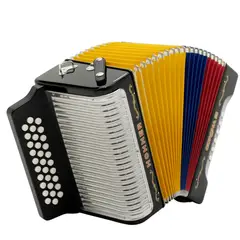 HOHNER - Acordeón Corona III Negro para Colombia USADO