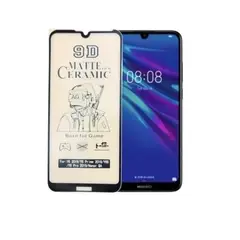 GENERICO - Caja X25 Unidades Vidrio Ceramico Celular Huawei Y6 P Black