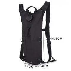 GENERICO - Morral con bolsa de hidratación morral 2.5 litros