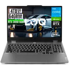 LENOVO - PORTATIL LOQ 15IAX9 INTEL CORE I5 12450HX SSD 4TB RAM 64GB RTX 3050 6GB