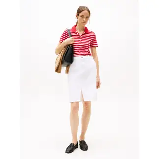 TOMMY HILFIGER - Polo rojo 1985 Collection slim de piqué