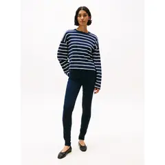 TOMMY HILFIGER - Jeans azul Como ceñidos de talle medio