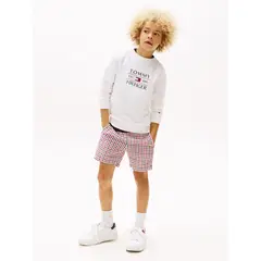 TOMMY HILFIGER - Saco blanco con logo