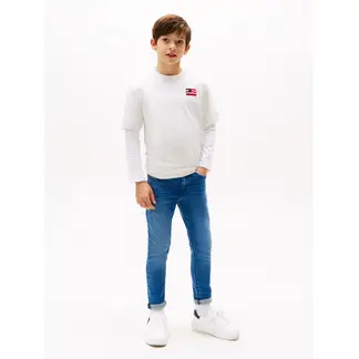 TOMMY HILFIGER - Jeans Azul Scanton de Corte Slim Para Niño