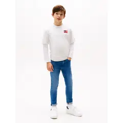 TOMMY HILFIGER - Jeans blanco Scanton de corte slim