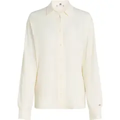 TOMMY HILFIGER - Camisa blanca clásica manga larga
