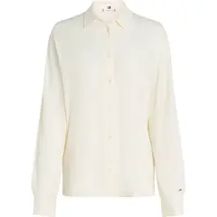 TOMMY HILFIGER - Camisa blanca clásica manga larga