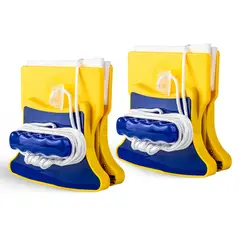 ENERGY PLUS - Set x2 Limpiador de Vidrios Magnético Alturas Doble Cara