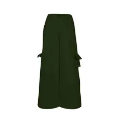 FIORY - Pantalon Mujer Verde Militar P146