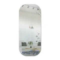 ENERGY PLUS - Espejo Acrílico Decorativo Ovalado 40x90 cm Estilo Moderno
