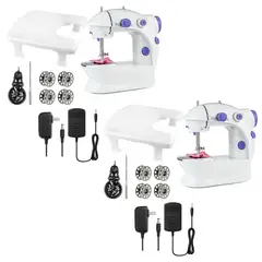 ENERGY PLUS - Set x2 Máquina de Coser Eléctrica con Mesa Extensora y Pedal