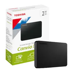 TOSHIBA - Disco Duro Externo Canvio 2 TB USB 32 Micro‑B