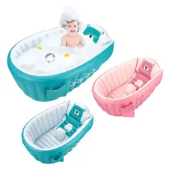 GENERICO - Bañera Inflable Portatil Plegable Piscina Para Bebe rosa