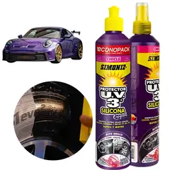 SIMONIZ - Silicona protector uv3 carro moto 300ml alto brillo