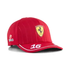 PUMA - Gorra Deportiva Marca Ferrari Original Rojo Hombre