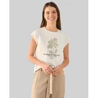 ESPRIT - Camiseta Mujer Clásica Manga Sisa