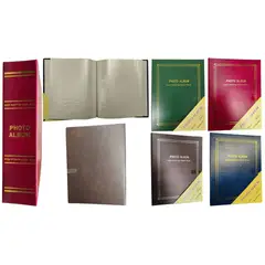 MAZUGI - Álbum De Fotos Fotografías Libro 100 Familiar Pasta Dura 5x7