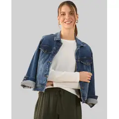 ESPRIT - Camiseta para Mujer en Tela Acanalada - Blusa para Dama Versátil