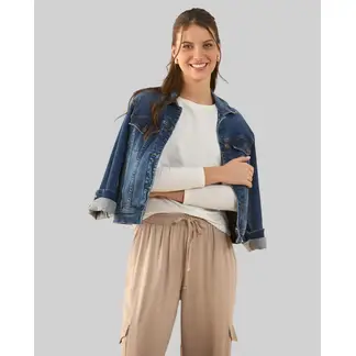 ESPRIT - Camiseta Mujer con Letras Bordadas
