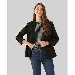 ESPRIT - Camiseta para Mujer a Rayas - Blusa para Dama Cuello Redondo