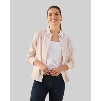 ESPRIT - Camisa Mujer Diseño Abierto