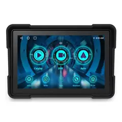 AMERICAN GENERICS - Navegador para moto pantalla táctil Android Apple play -CarPlay GPS