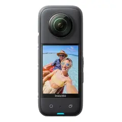 INSTA 360 - Insta360 X3- Cámara de acción impermeable 360 con sensores de 1/2 pulgada