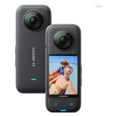 INSTA 360 - Insta360 X3- Cámara de acción impermeable 360 con sensores de 1/2 pulgada