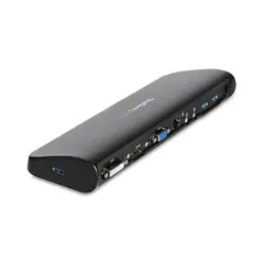 STARTECH - Universal Dual Video USB 3.0 Laptop Dock