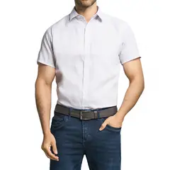CROYDON - Camisa Mateo Lila para Hombre