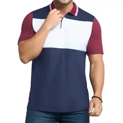CROYDON - Camiseta Polo Isaac Vino para Hombre