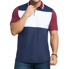 CROYDON - Camiseta Polo Isaac Vino para Hombre