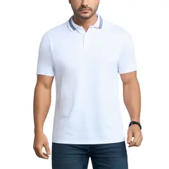 CROYDON - Camiseta Polo Pedro Blanco para Hombre