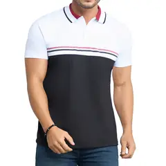 CROYDON - Camiseta Polo Daniel Blanco para Hombre