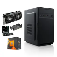 AMD - Pc Torre Gamer Ryzen 7 7700x 32gb 512 Ssd Rtx 3060 12gb Gama alta
