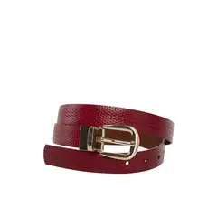 BOSI - Cinturón Doble Faz Para Mujer 660 Rojo