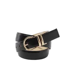 BOSI - Cinturón Doble Faz Para Mujer 683 Negro