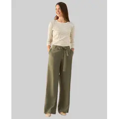 ESPRIT - Pantalón para Mujer con Elástico Posterior