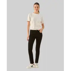 ESPRIT - Jean para Mujer Demin Negro