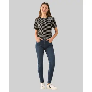 ESPRIT - Jean para Mujer Oscuro de Bota Ajustada