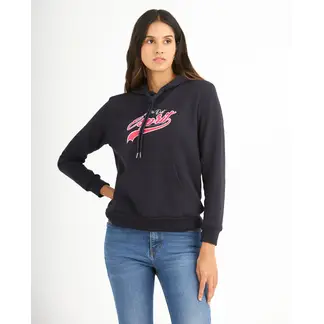 ESPRIT - Buzo Hoodie Mujer Estampado