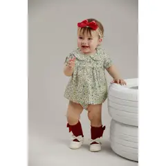 BABY SAMUU - Conjunto Blusa y Short Floral Abby