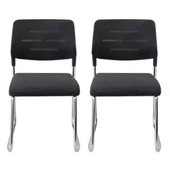 MOBLIHOUSE - Set X2 Silla Interlocutora Promo Negra