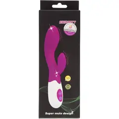 GENERICO - Vibrador Recargable Doble Estimulación Juguete Consolador